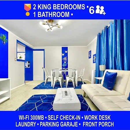 The Sapphire Haven - Your Old Brooklyn Oasis Awaits Families, Couples, Business Travelers Near Downtown With Parking, 300 Mb Wifi & Self Check-In Cleveland Exterior photo