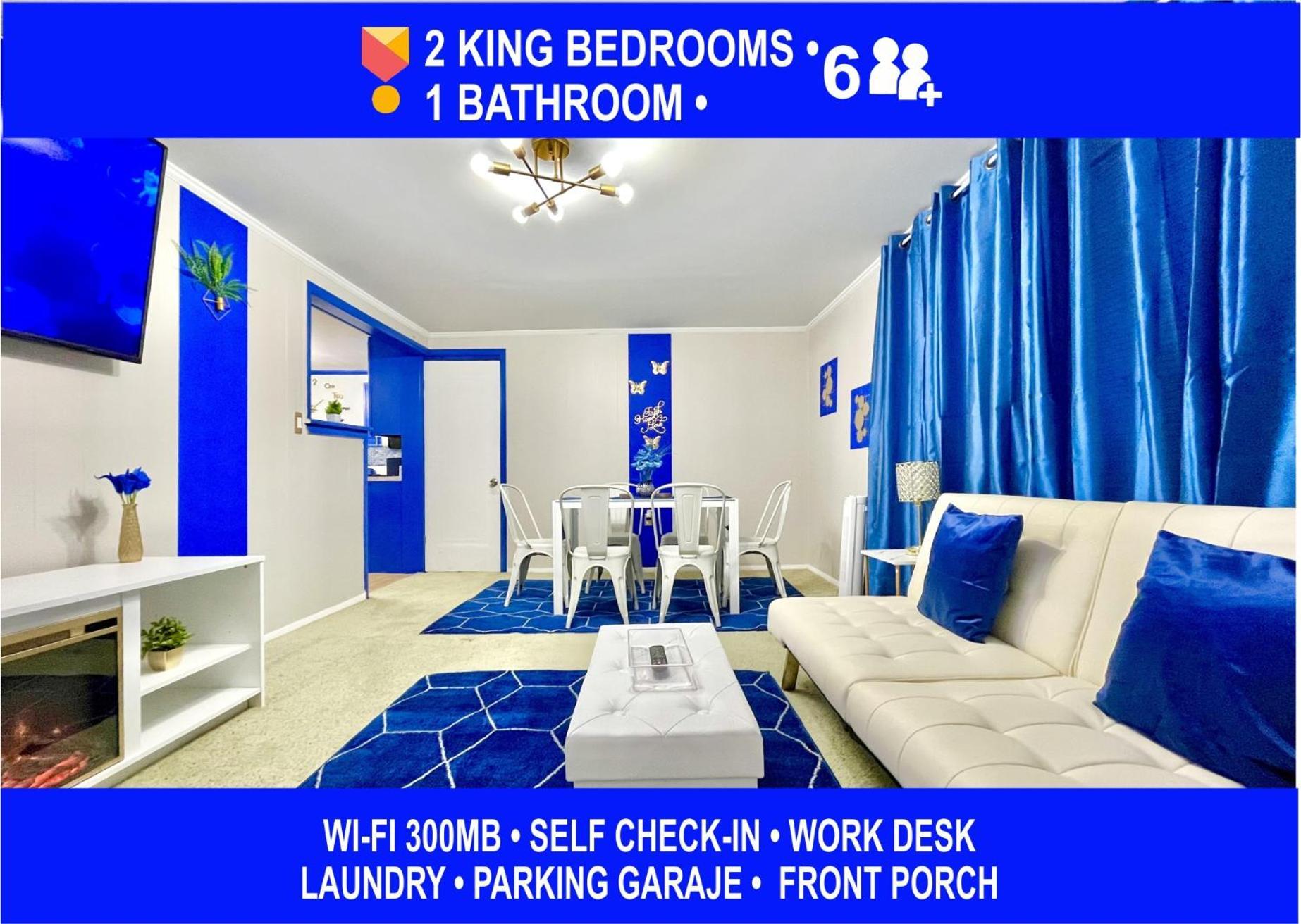 The Sapphire Haven - Your Old Brooklyn Oasis Awaits Families, Couples, Business Travelers Near Downtown With Parking, 300 Mb Wifi & Self Check-in Holiday home